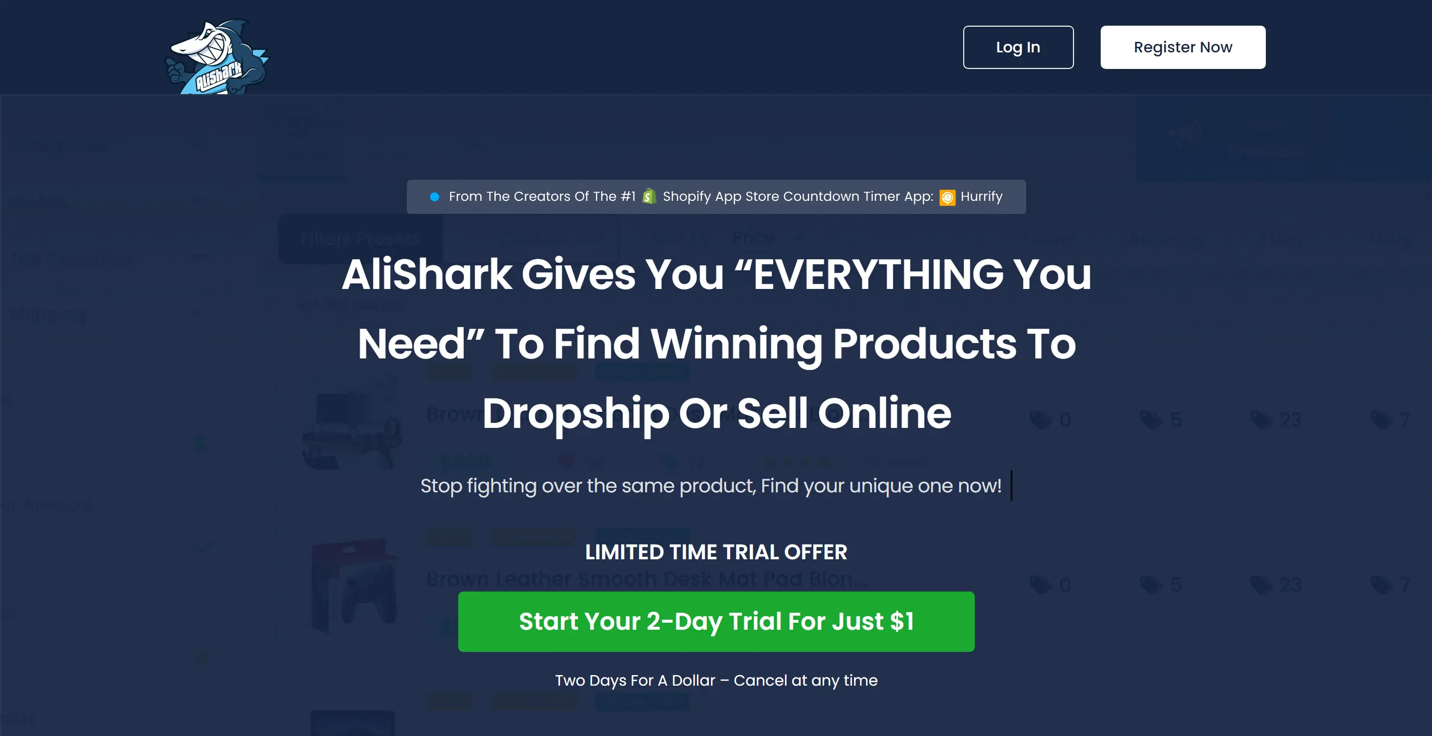 Alishark - Find wining dropshipping product