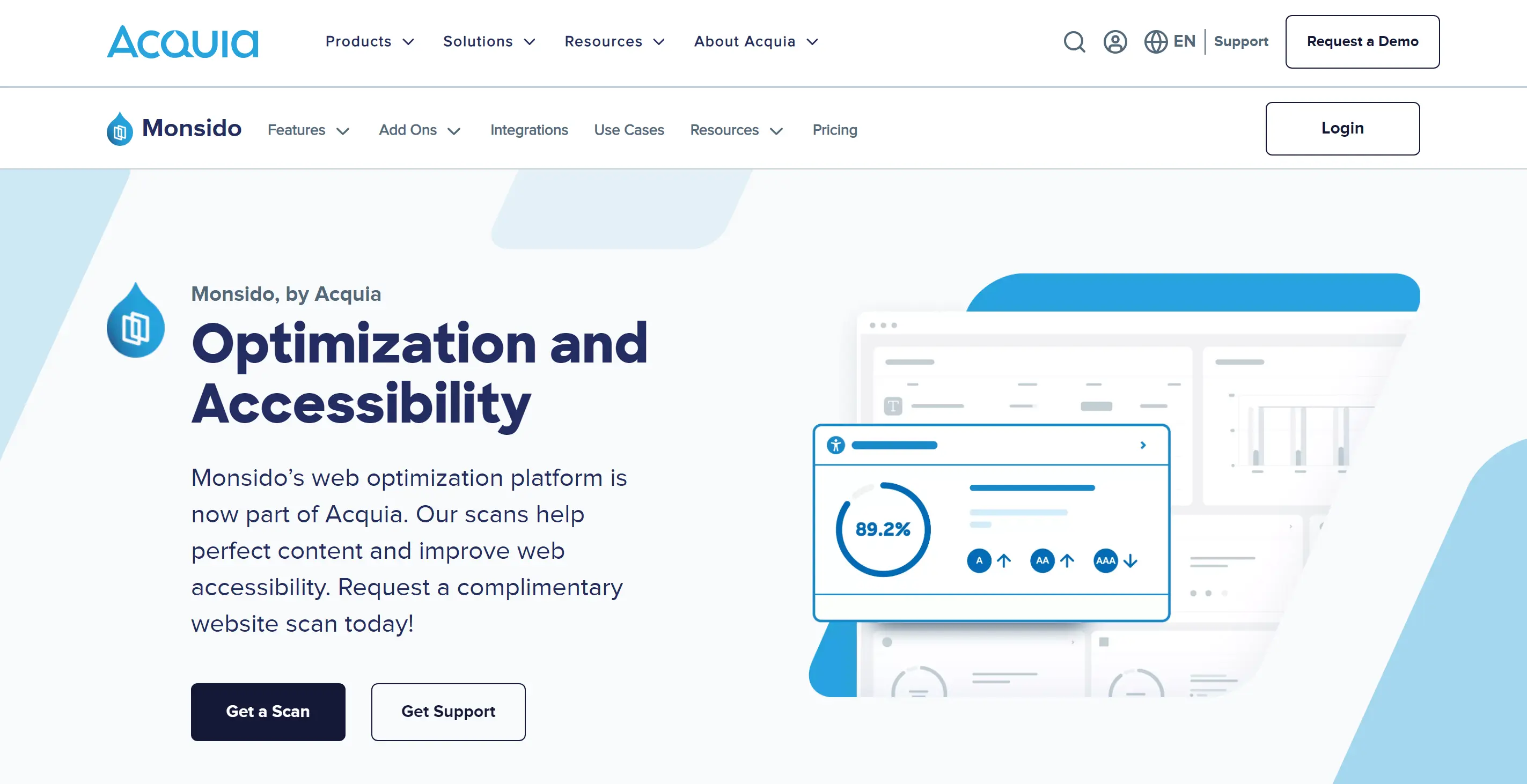 Monsido - Web Optimization and Accessibility by Acquia