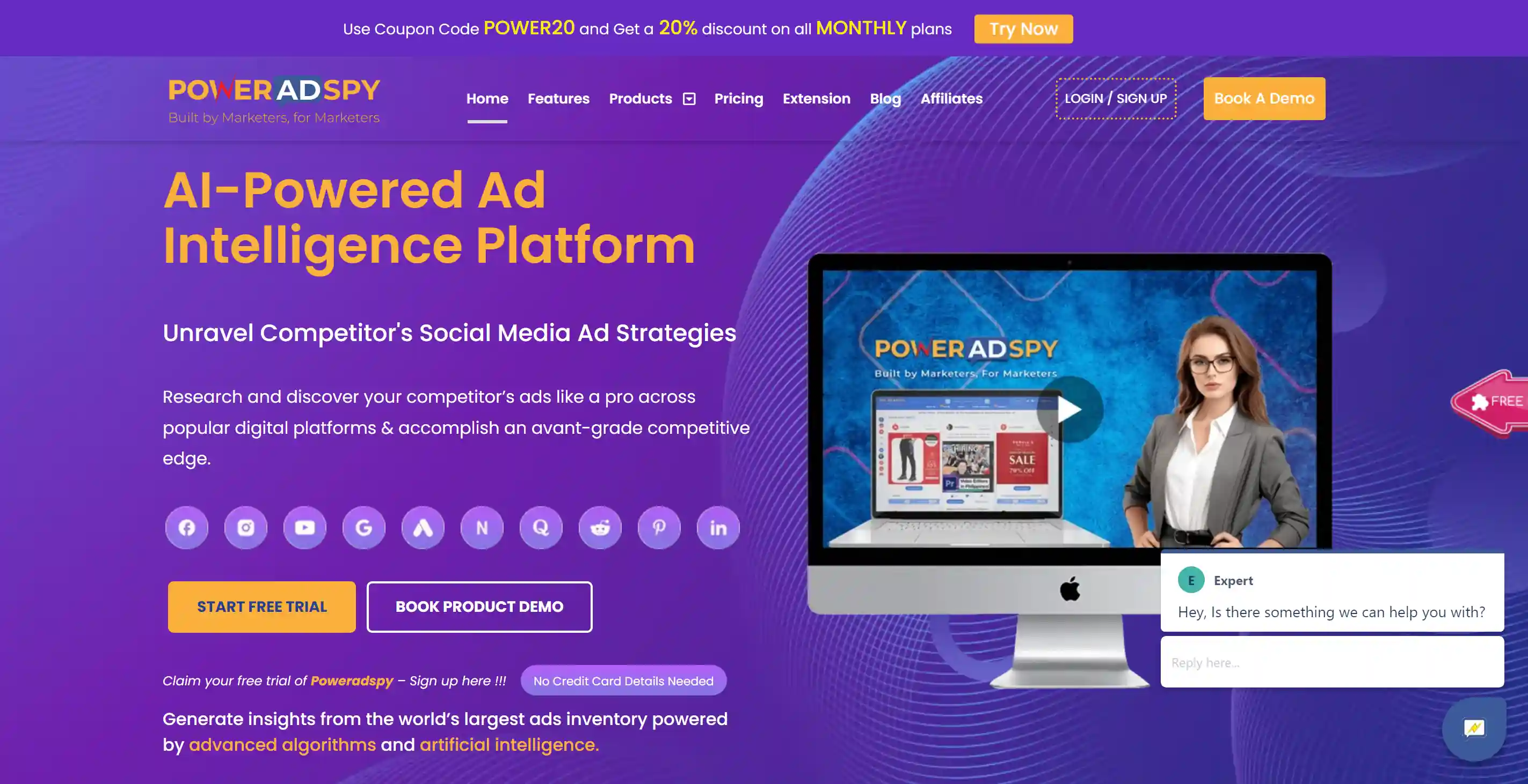 PowerAdSpy - Social Media Ads Spy Tool