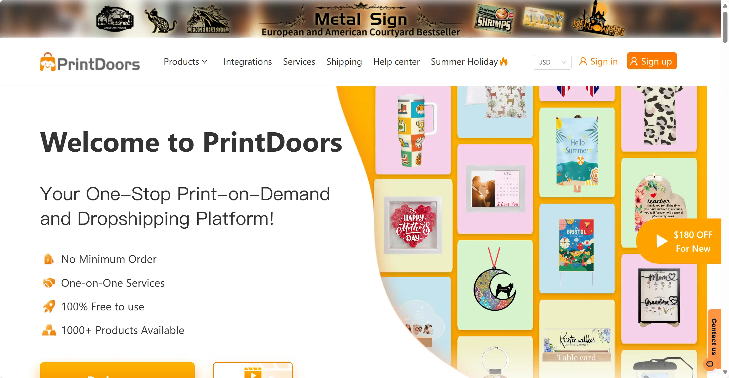 Printdoors - Print On Demand & Dropshipping Platform