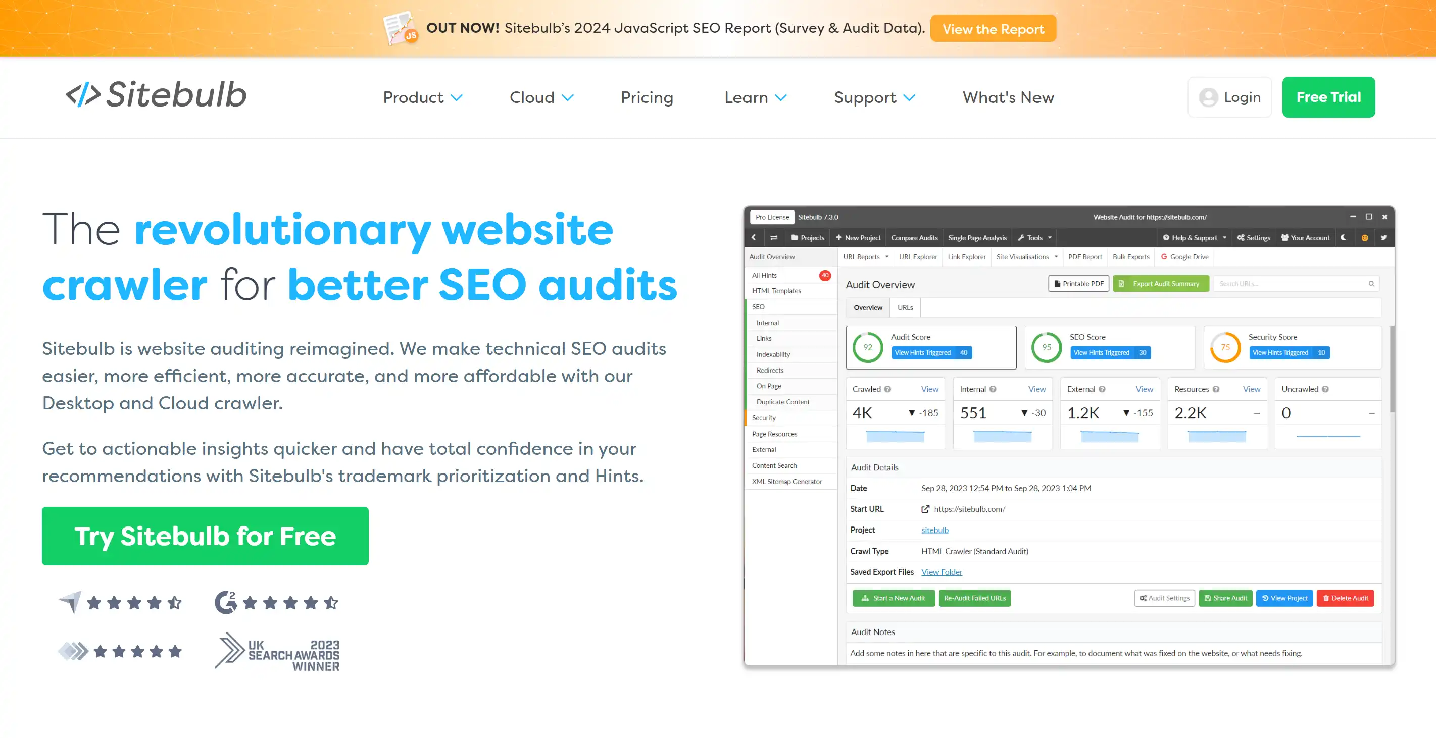 Sitebulb Website Crawler for Better SEO Audits