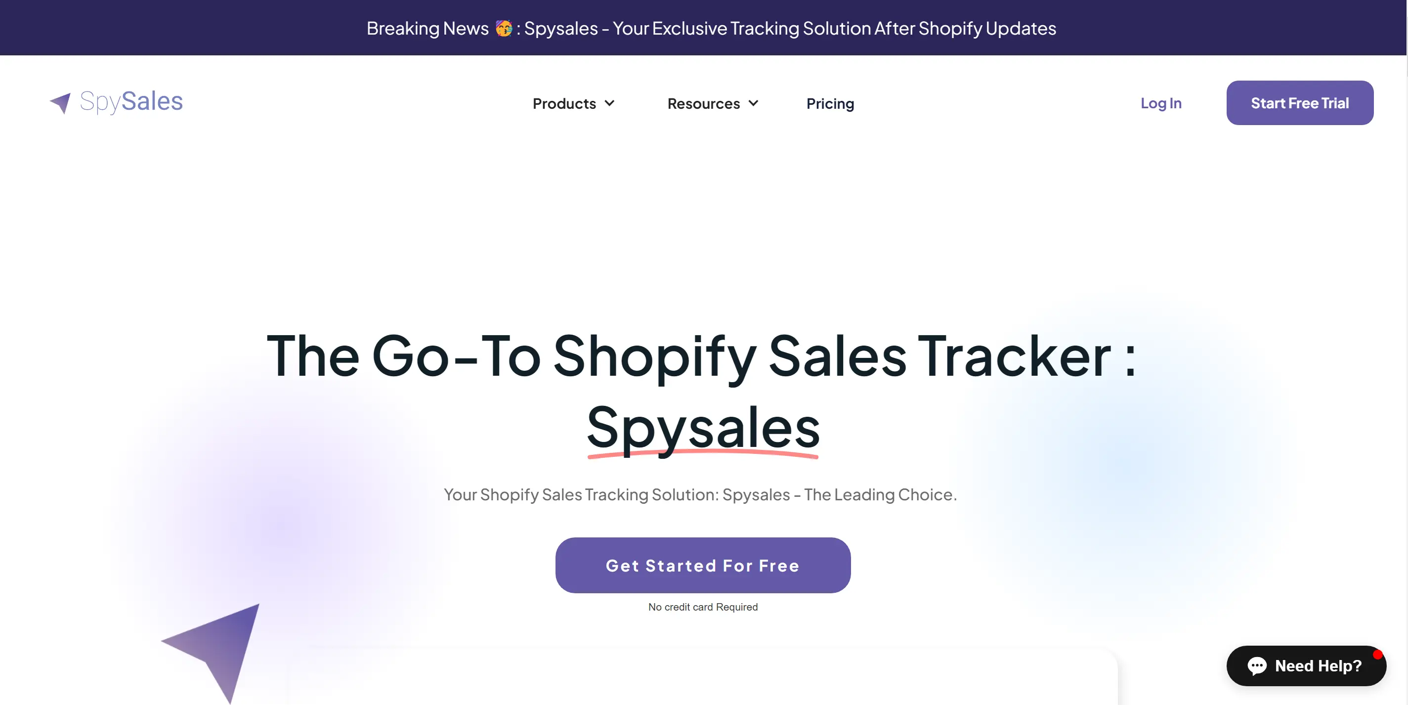 SpySales - Real-Time Sales Tracking for Shopify Stores