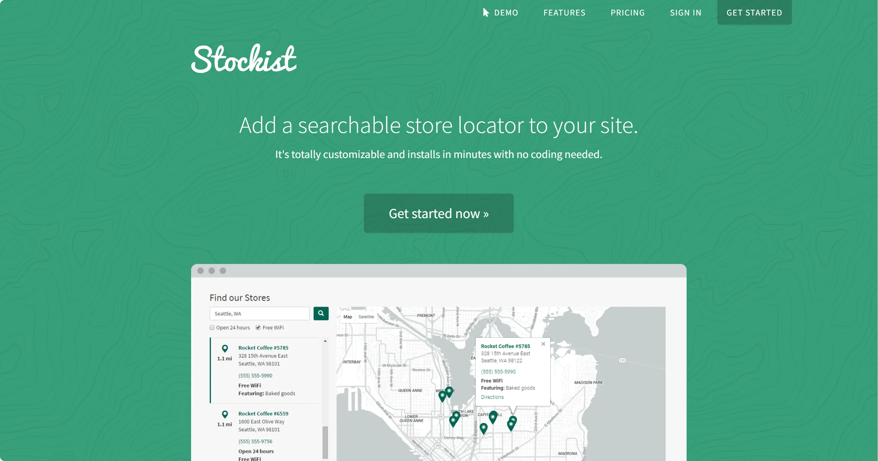 Stockist - Simple Store Locator App & Widget